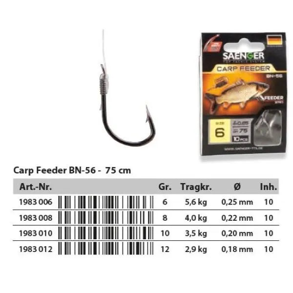 Laden Sie das Bild in Galerie -Viewer, SAENGER Carp Feeder BN-56 75cm