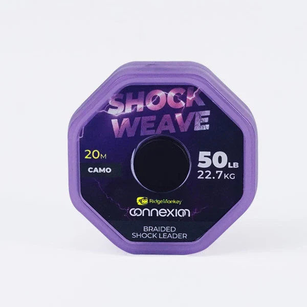 Laden Sie das Bild in Galerie -Viewer, Connexion Shock Weave Braided Shock Leader 50lb