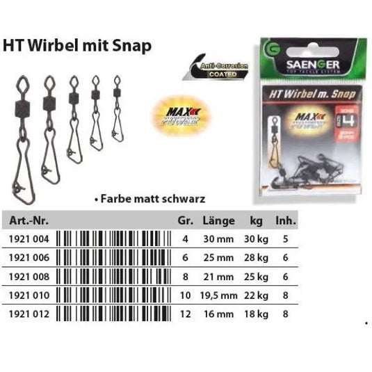 SAENGER HT Wirbel m. Snap Link