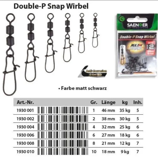 SAENGER Double-P Snap Wirbel