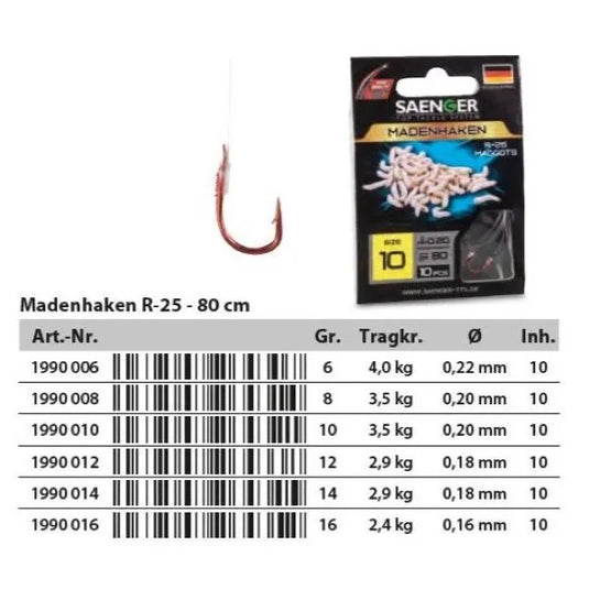 SAENGER Madenhaken R-25 80cm