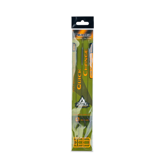 ANACONDA QC Line Aligner Rig PowerCarp Barbless 8/35lb