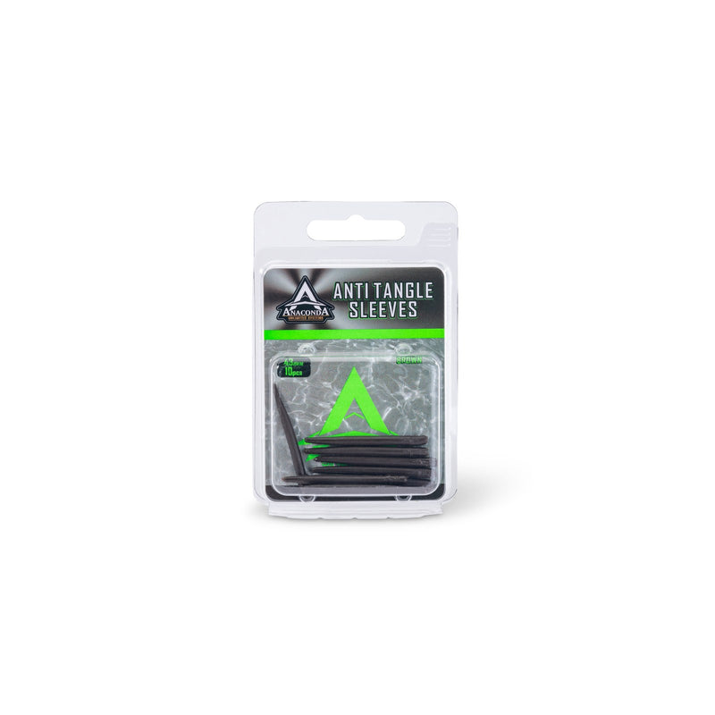 Laden Sie das Bild in Galerie -Viewer, ANACONDA Anti Tangle Sleeves 43mm 10pcs. Brown

