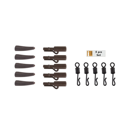 ANACONDA Quick Change Saftey Lead Clip Kit 5pcs. Brown
