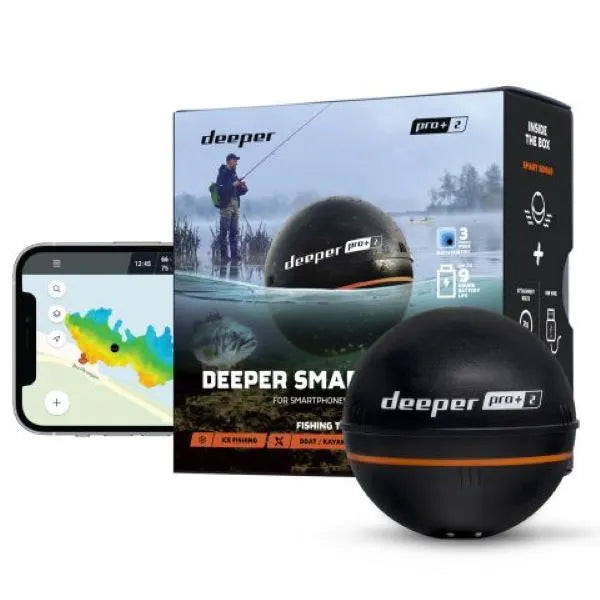 Laden Sie das Bild in Galerie -Viewer, Deeper Smart Sonar Pro+2.0, WIFI+GPS
