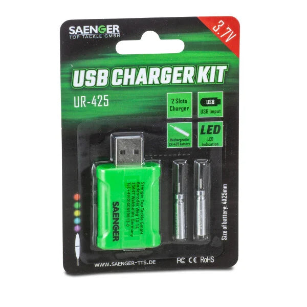 Laden Sie das Bild in Galerie -Viewer, SAENGER USB Ladegerät-USB Charger Kit UR-425 net
