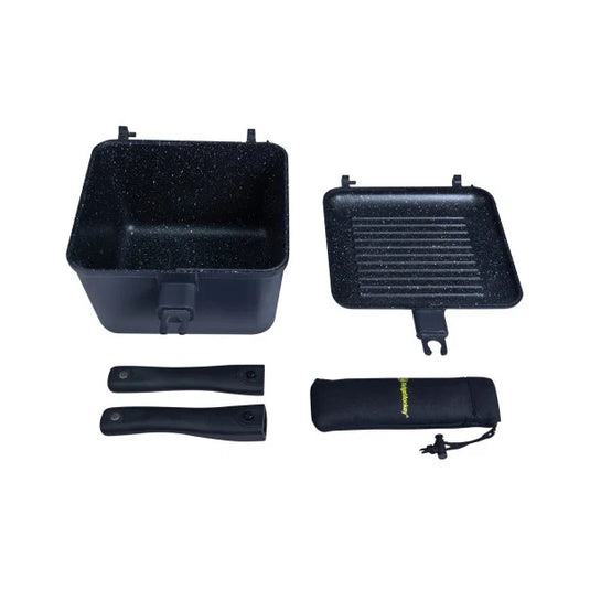 Connect Deep Pan and Griddle XL Granite Edition