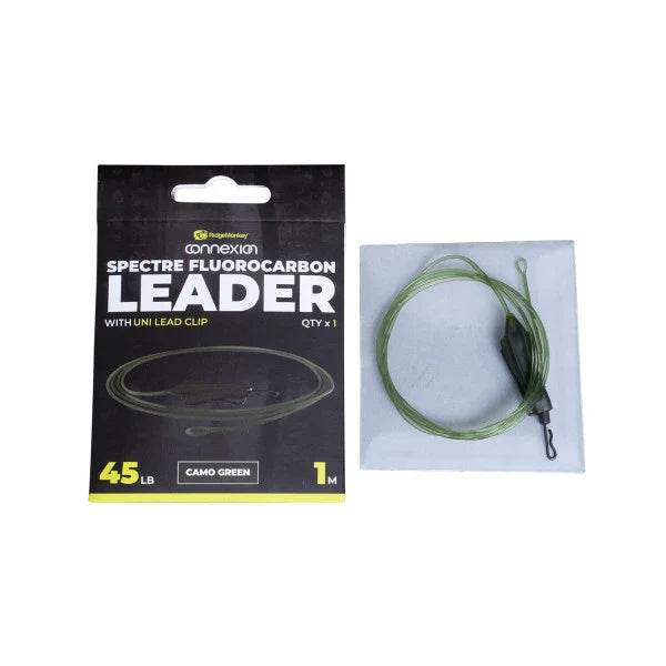 Laden Sie das Bild in Galerie -Viewer, Spectre Fluorocarbon Uni Lead Clip Vorfach
