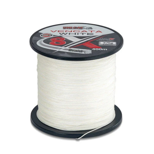 UNI CAT 8X Vencata White 400m 0,60mm