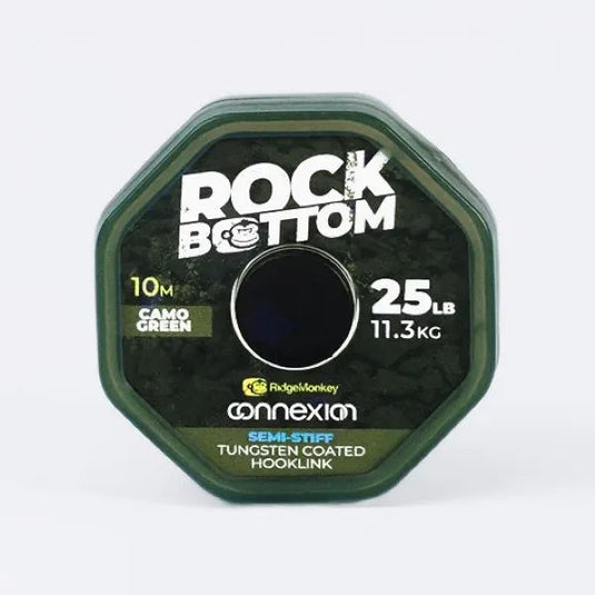Connexion Rock Bottom Tungsten Semi Stiff Coated Hooklink 25lb
