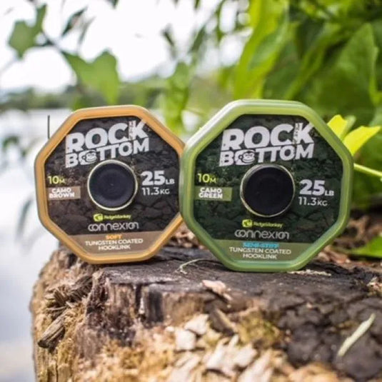 Connexion Rock Bottom Tungsten Semi Stiff Coated Hooklink 25lb